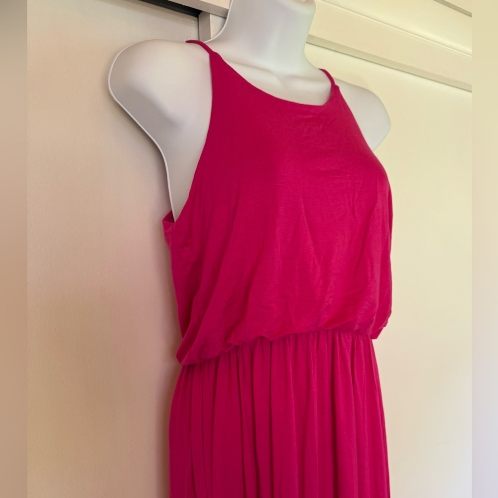 Pink Maxi Sundress New Size Medium - Picture 3 of 7